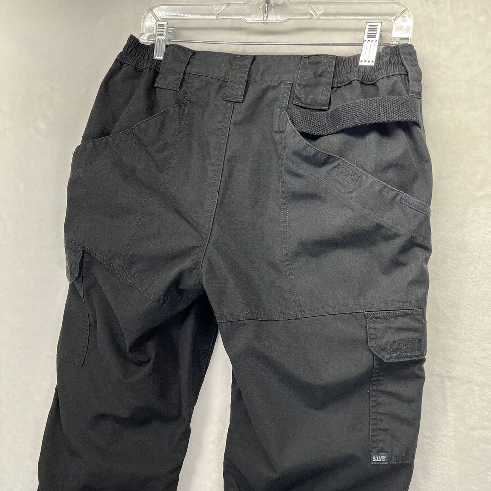 5.11 Tactical Utility Pants Women’s Size 12 Black Cargo - Picture 10 of 15